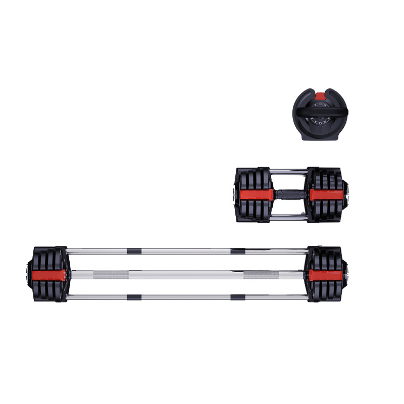 TOPKO 6 in 1 Adjustable Dumbbells Set