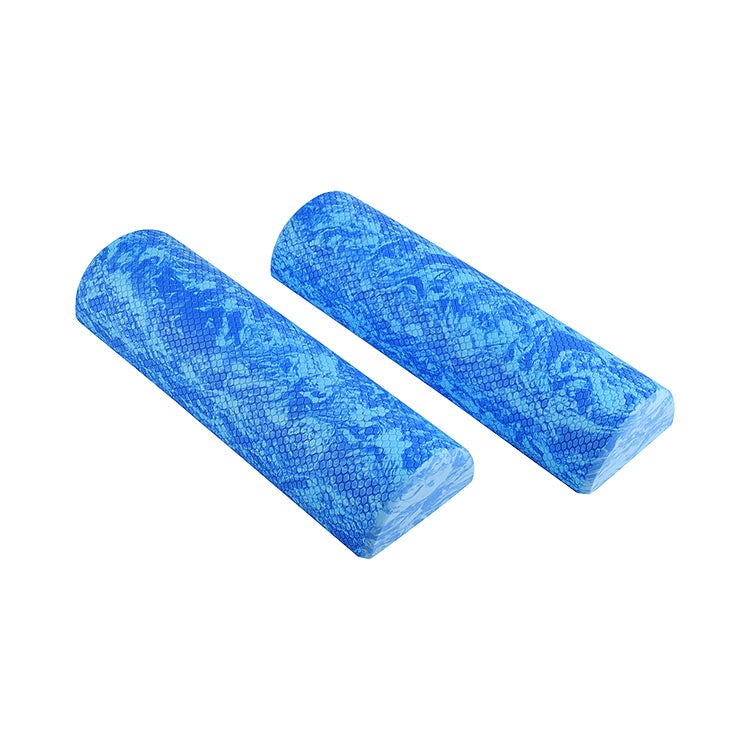 Camo Color EVA Half Foam Roller With Non-slip Surface