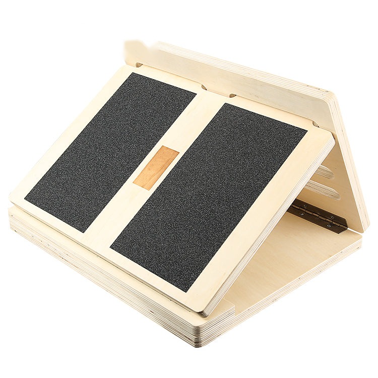 Gym Equipment Adjustable Wooden Stretch Slant Board