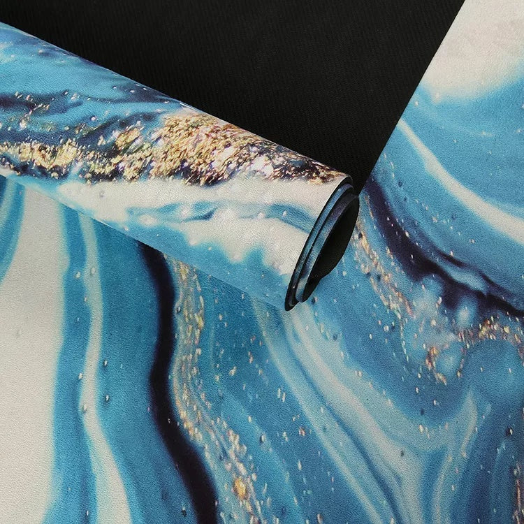 Suede Rubber Yoga Mat