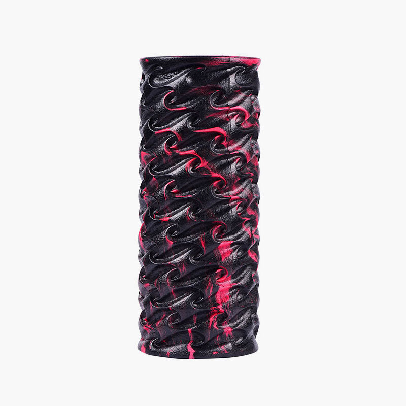 Camo Color Hollow Foam Roller With Non-slip Grain