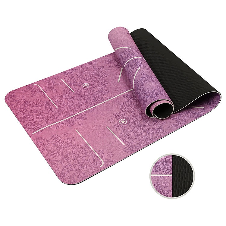 Non Slip Sweat Absorbent Thin Hot Yoga Mat