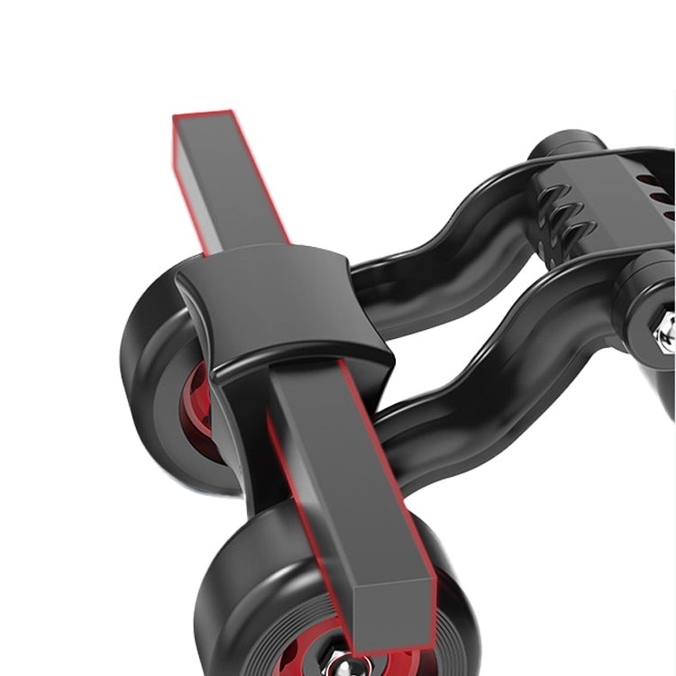 Four-wheel abdomen wheel with armrest