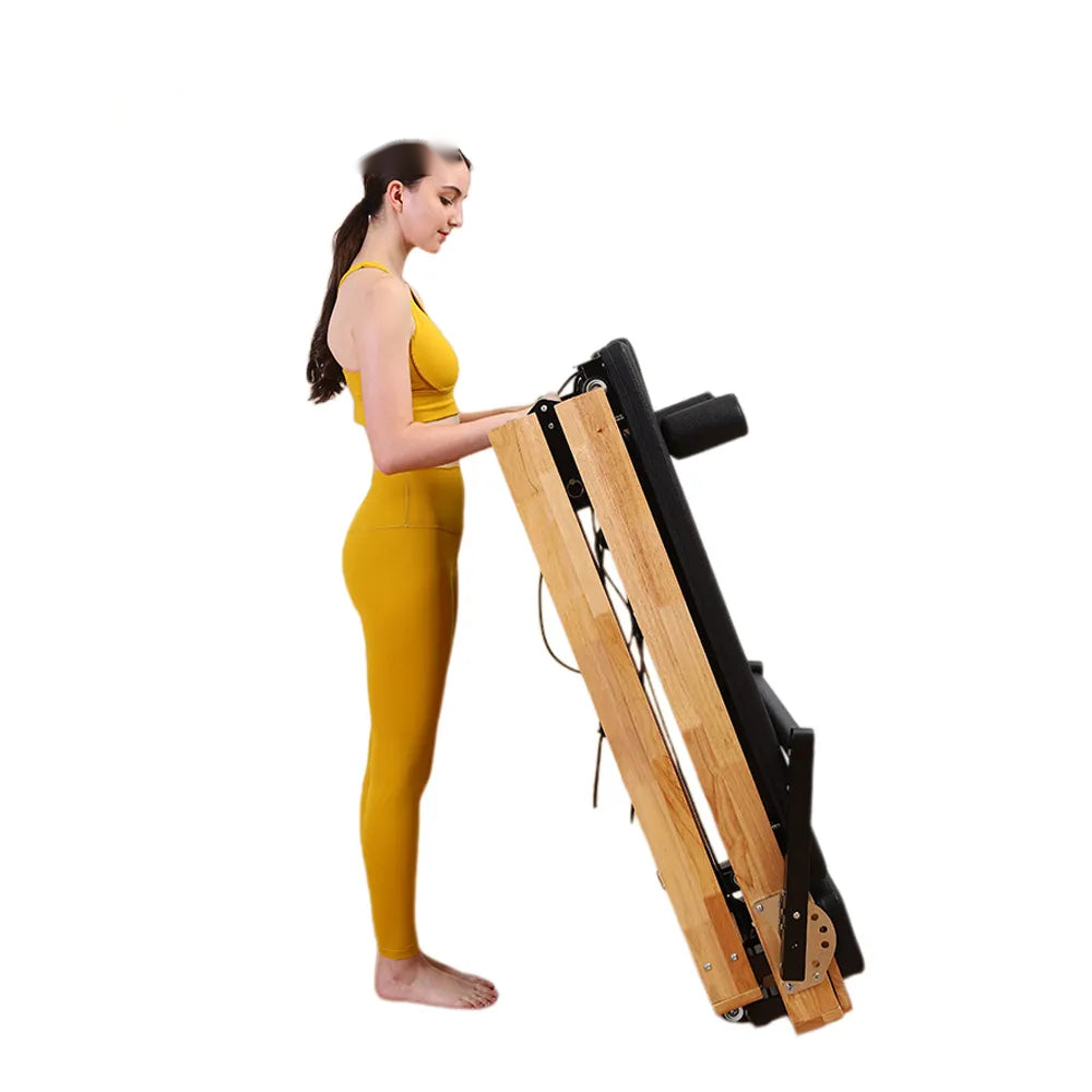 Wood and Iron Combined Pilates Reformer