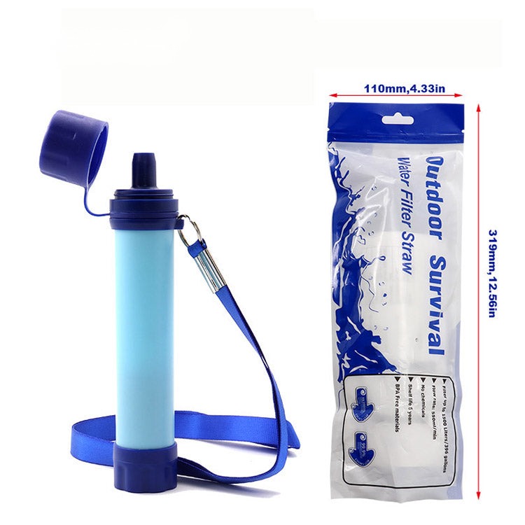 Portable Water Purification Filter For Stalk Camping Water