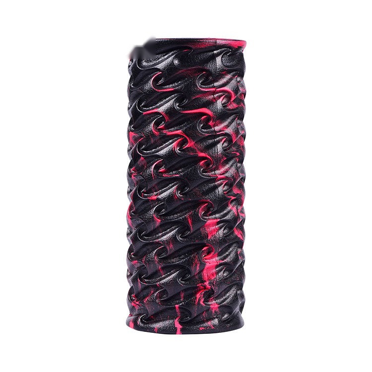 Camo Color Hollow Foam Roller With Non-slip Grain