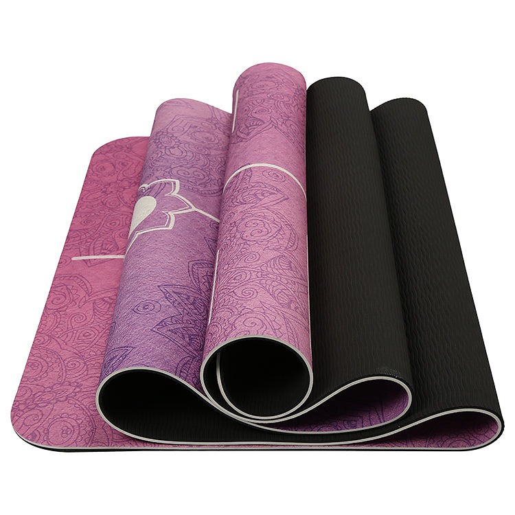 Non Slip Sweat Absorbent Thin Hot Yoga Mat
