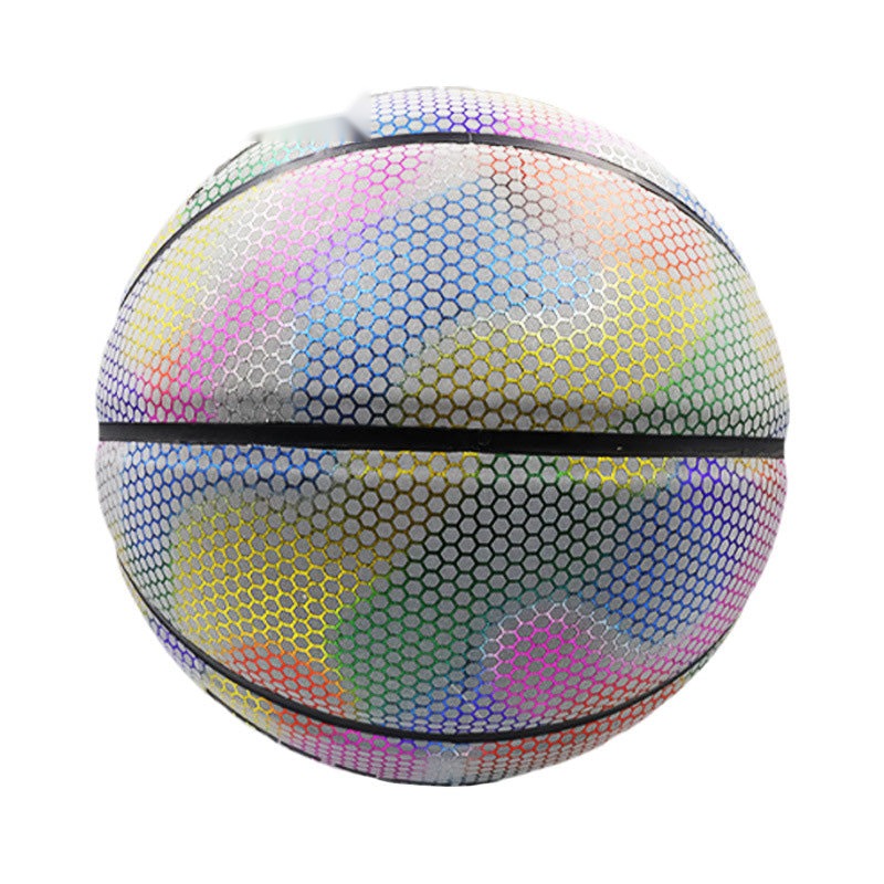 No. 7 glowing basketball