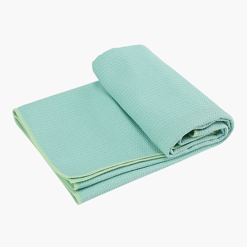 Microfiber yoga towel（ no silicon dot )