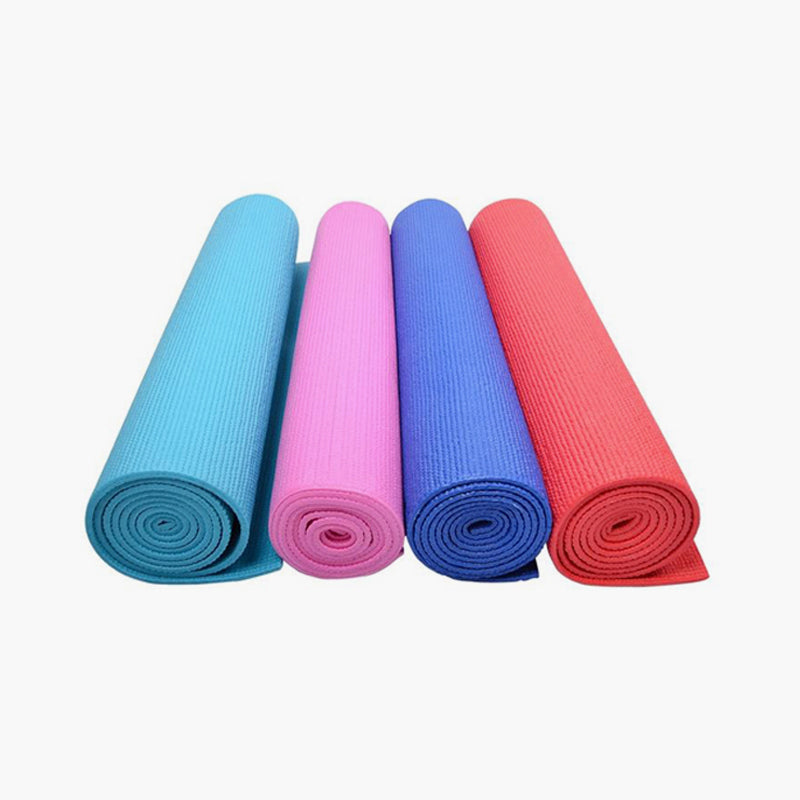 Basic solid color phthalate free PVC yoga mat
