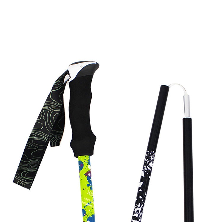 Carbon Aluminum Alloy Five-Section Combined Telescopic Trekking Pole