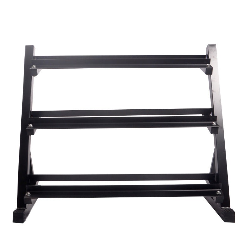 3 Tier Metal Steel Home Workout Gym Dumbbell shelves Weight Rack Storage Stand