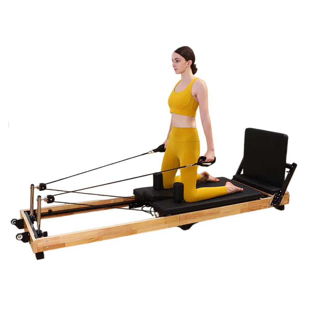 Wood and Iron Combined Pilates Reformer