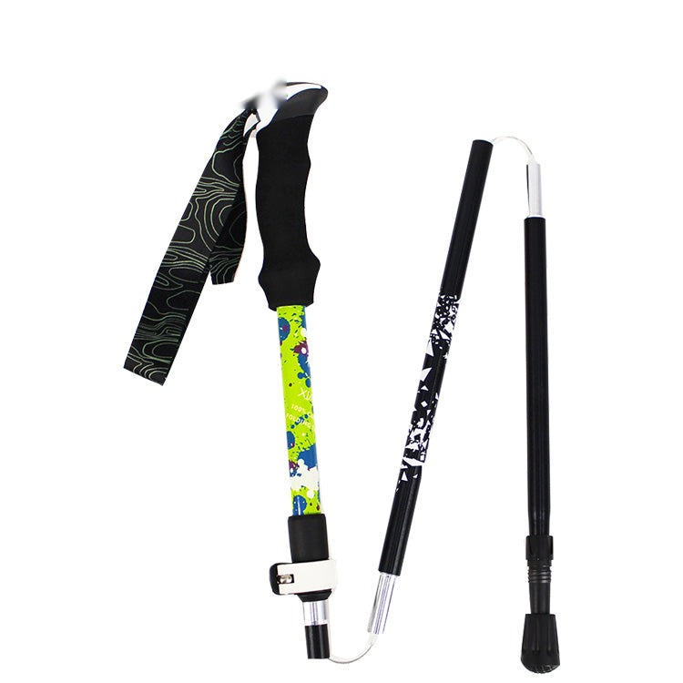Carbon Aluminum Alloy Five-Section Combined Telescopic Trekking Pole