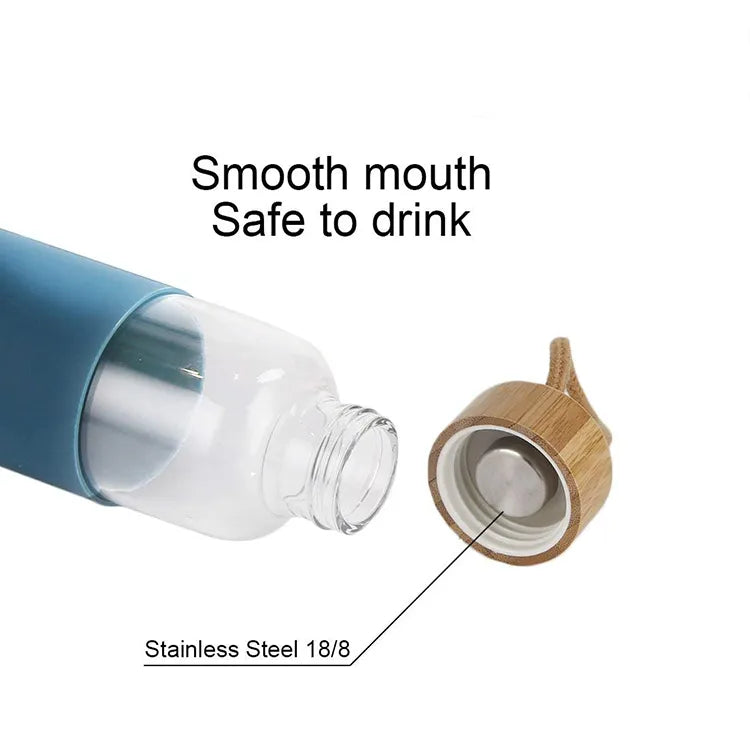 Glass Water Bottle