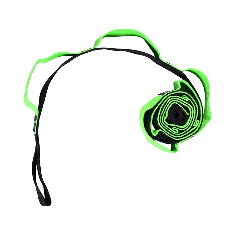 Manufacturer Polyester Cotton Yoga Strap With Loops