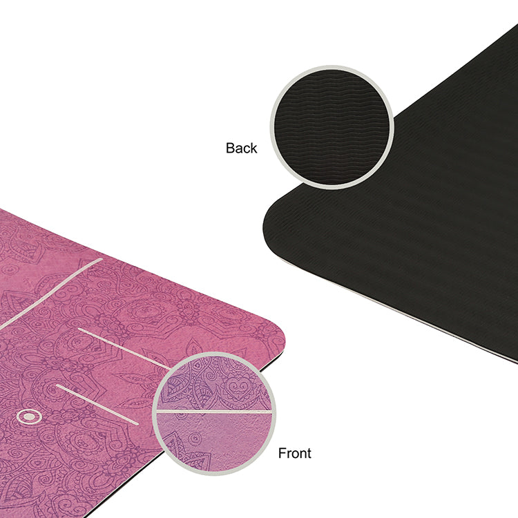 Non Slip Sweat Absorbent Thin Hot Yoga Mat