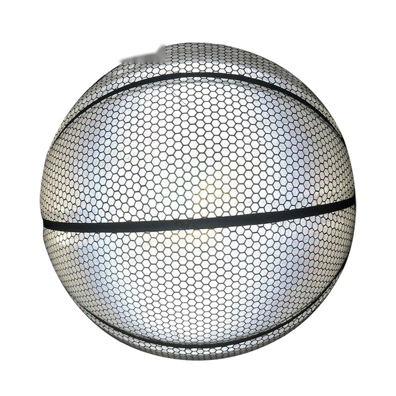 No. 7 glowing basketball