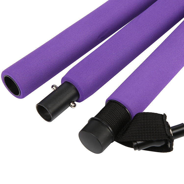 Pilates bar kit with resistance band