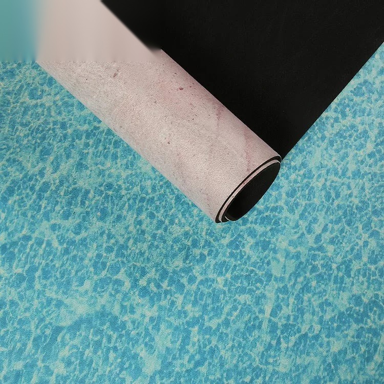 Suede + Natural Rubber Yoga Mat