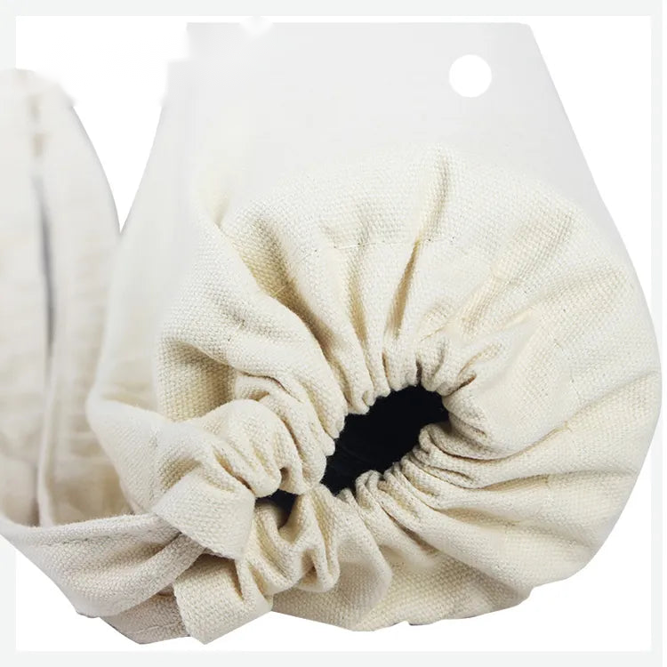 Cotton Yoga Bag with Drawstring Carry Dand