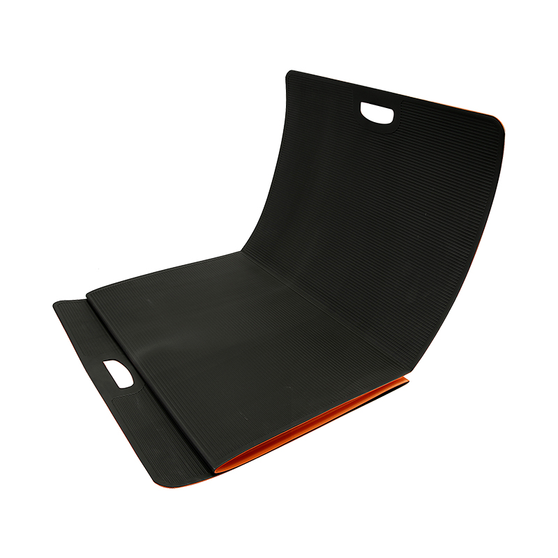 Premium PU Leather & TPE Portable Folding Yoga Mat