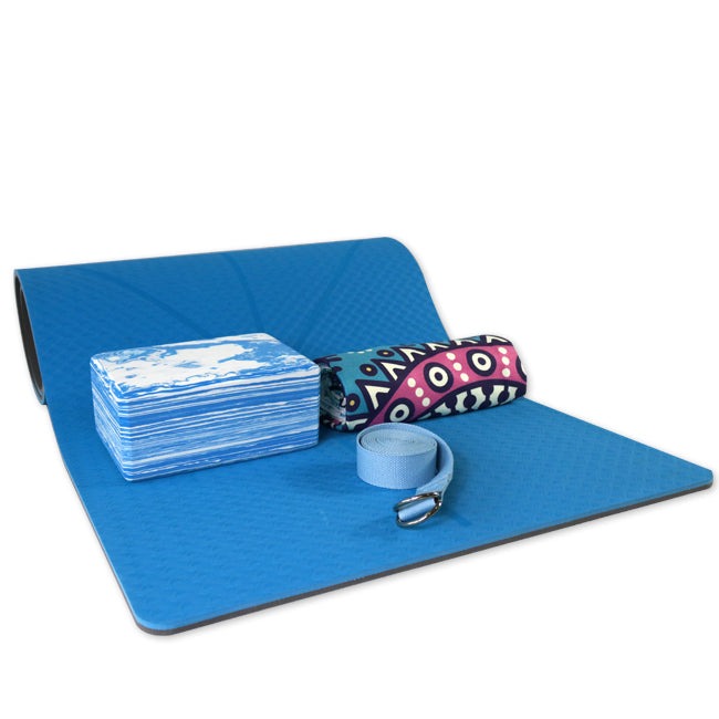 TPE Yoga Mat Set