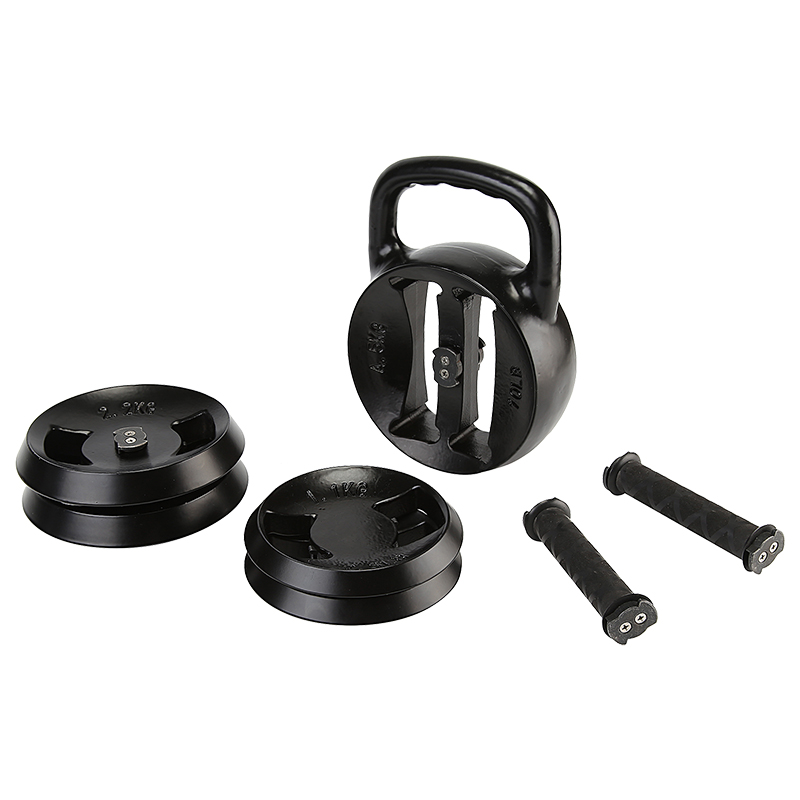 TOPKO Adjustable Kettlebell Cast Iron 10-25LB