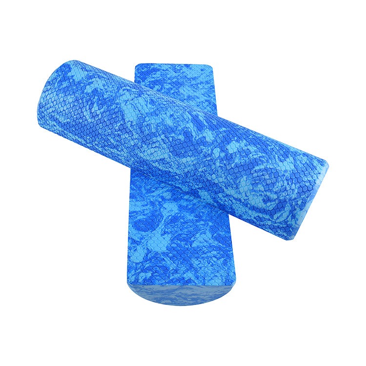 Camo Color EVA Half Foam Roller With Non-slip Surface