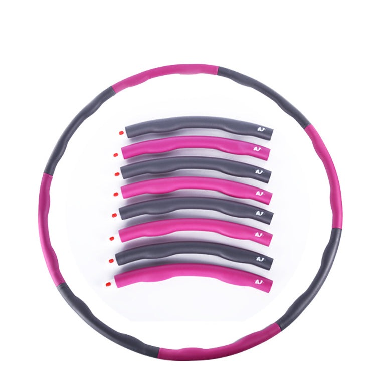 Adjustable hula-hoops wave shape