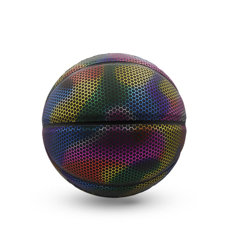 No. 7 glowing basketball