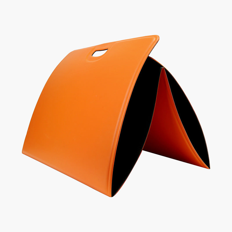 Premium PU Leather & TPE Portable Folding Yoga Mat