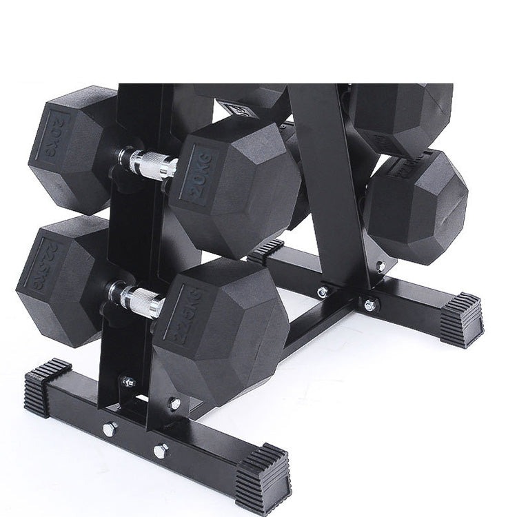 Triangle kettlebell rack dumbbell rack fitness equipment storage rack