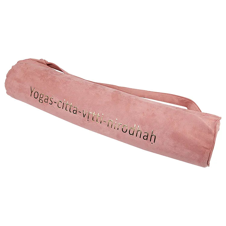 Suede Yoga Bag