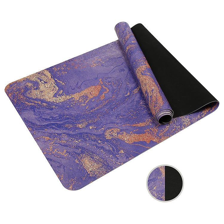 PU Natural Rubber Yoga Mat