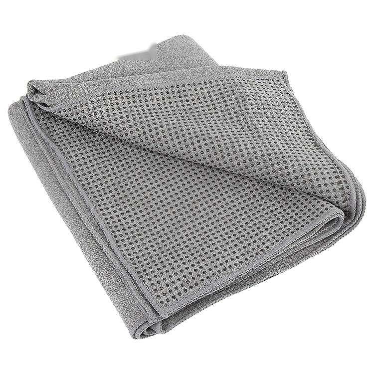 Solid Color Microfiber Towel with Silicon Dot