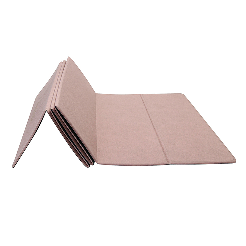 New Premium POE & Tech Fabric 8 - Fold Foldable Yoga Mat