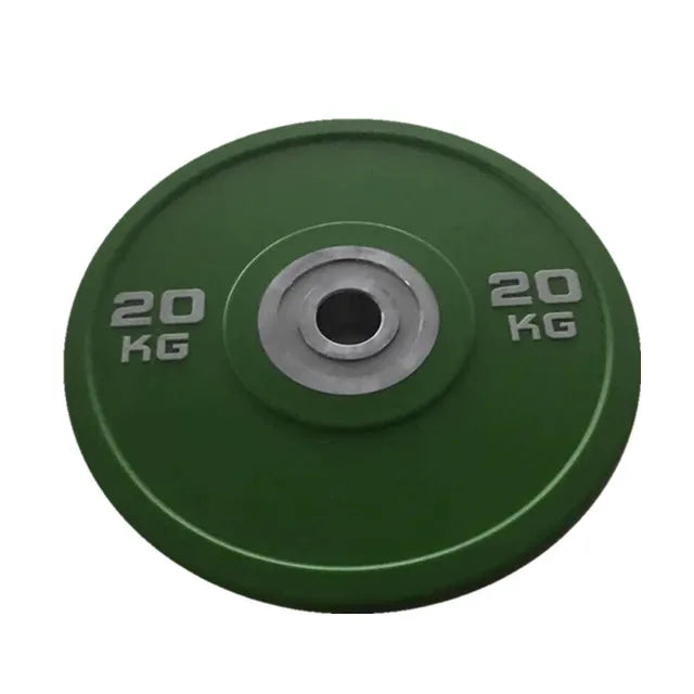 Rubber Bumper Plate with Steel Hub