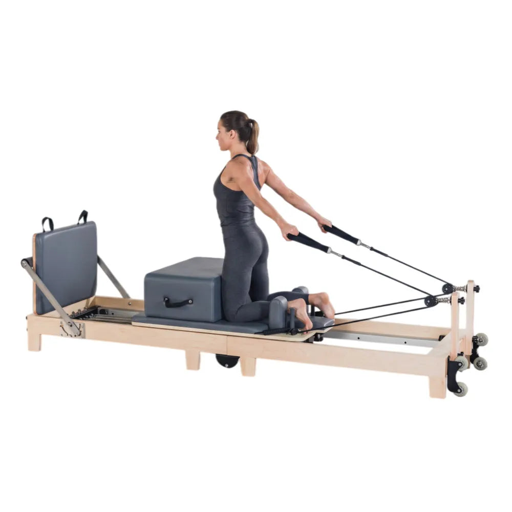 Maple wood folding Pilates Reformer