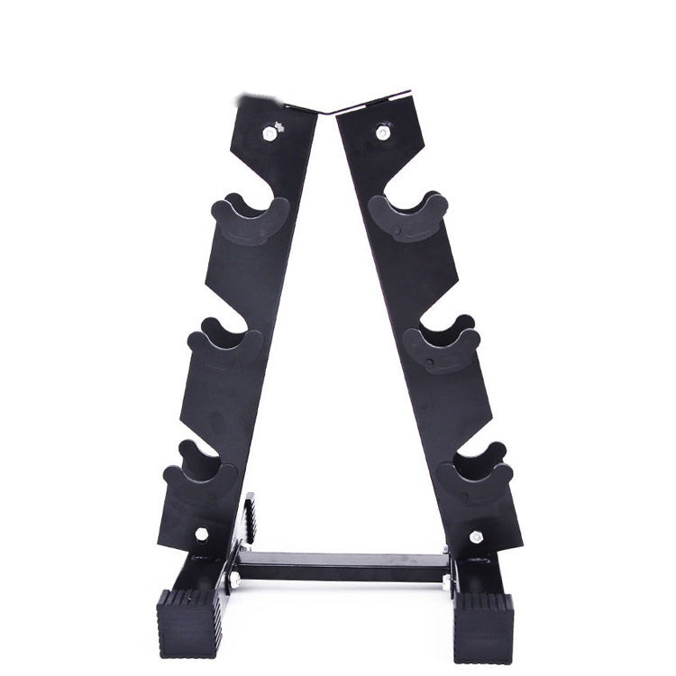 Triangle kettlebell rack dumbbell rack fitness equipment storage rack