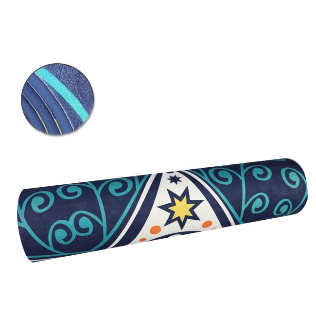 Custom Print Suede TPE Yoga Mat