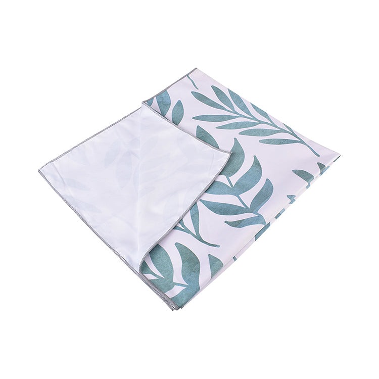 Fast dry microfiber yoga towel （ no silicon dot )
