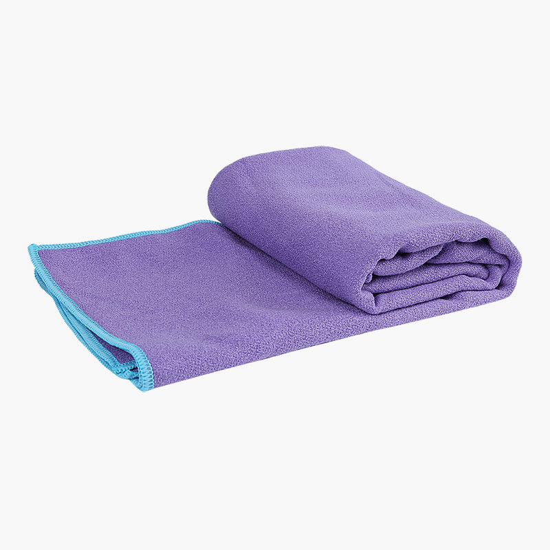 Microfiber yoga towel (no silicon dots )