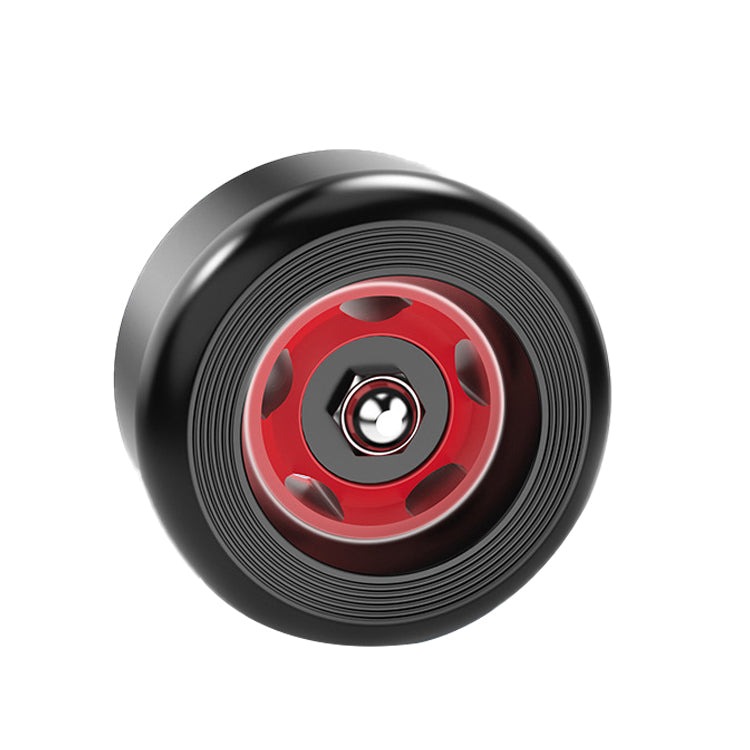 Four-wheel abdomen wheel with armrest