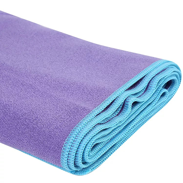 Plain Ant Cloth Yoga Towel Without Silicone Dots