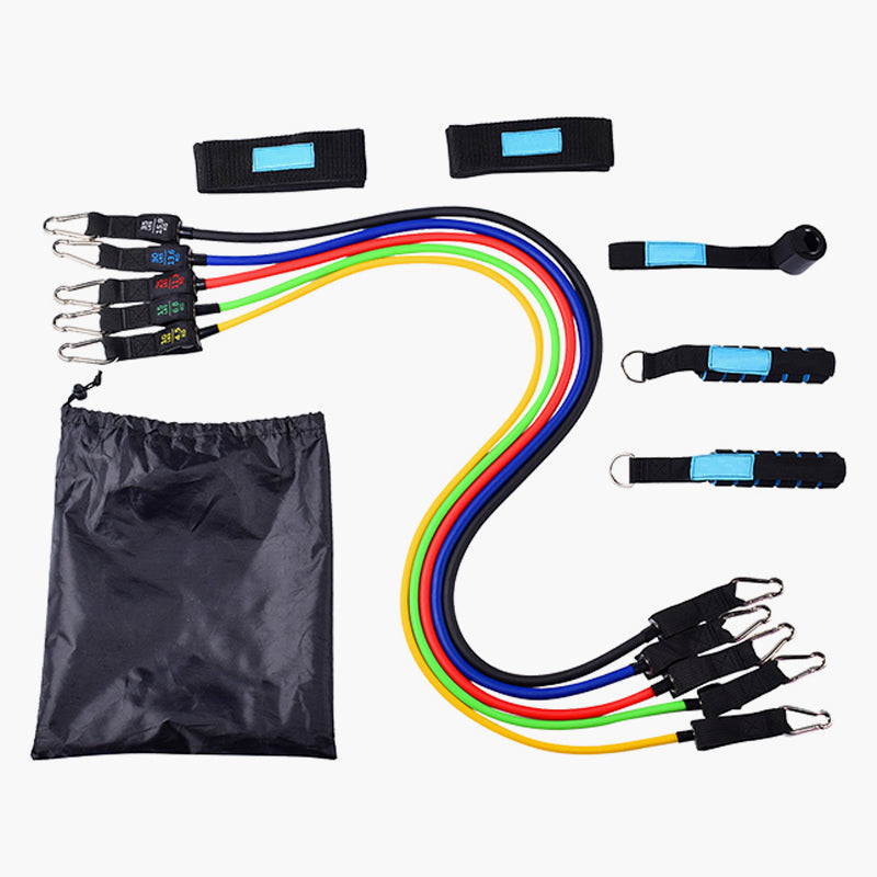 11 Pcs Resistance Tube Set