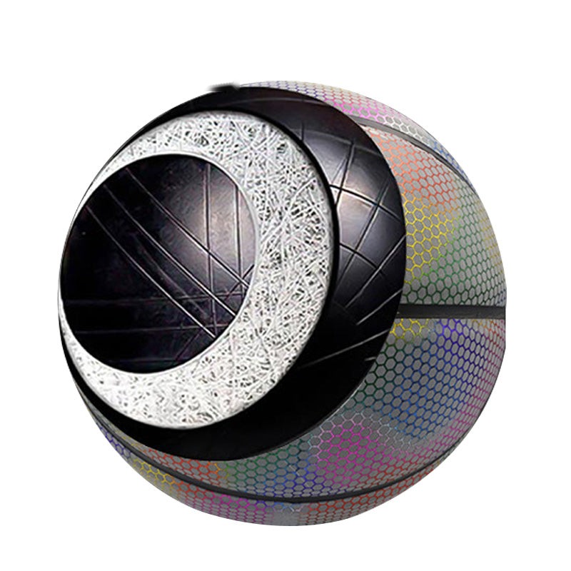No. 7 glowing basketball