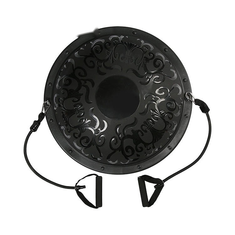 Half Ball Balance Trainer with Straps Yoga Balance Ball Anti Slip