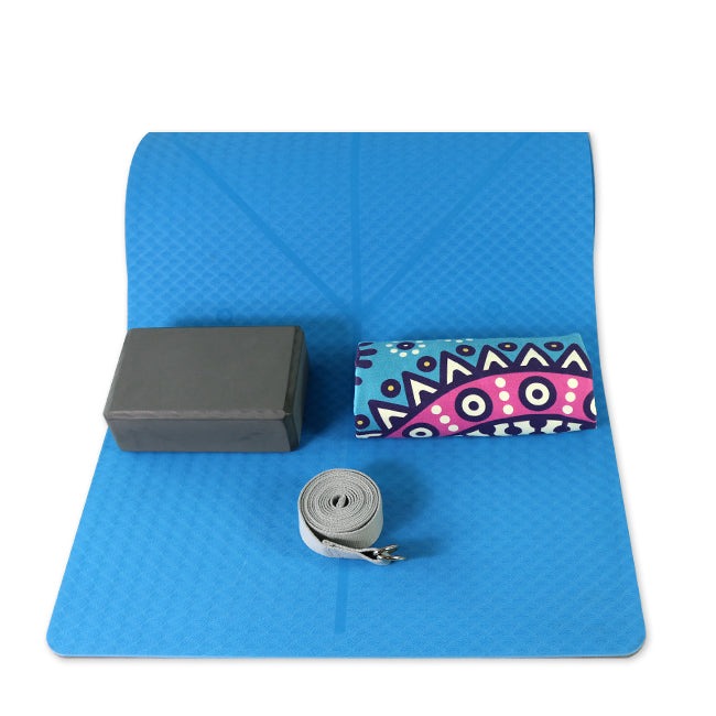 TPE Yoga Mat Set