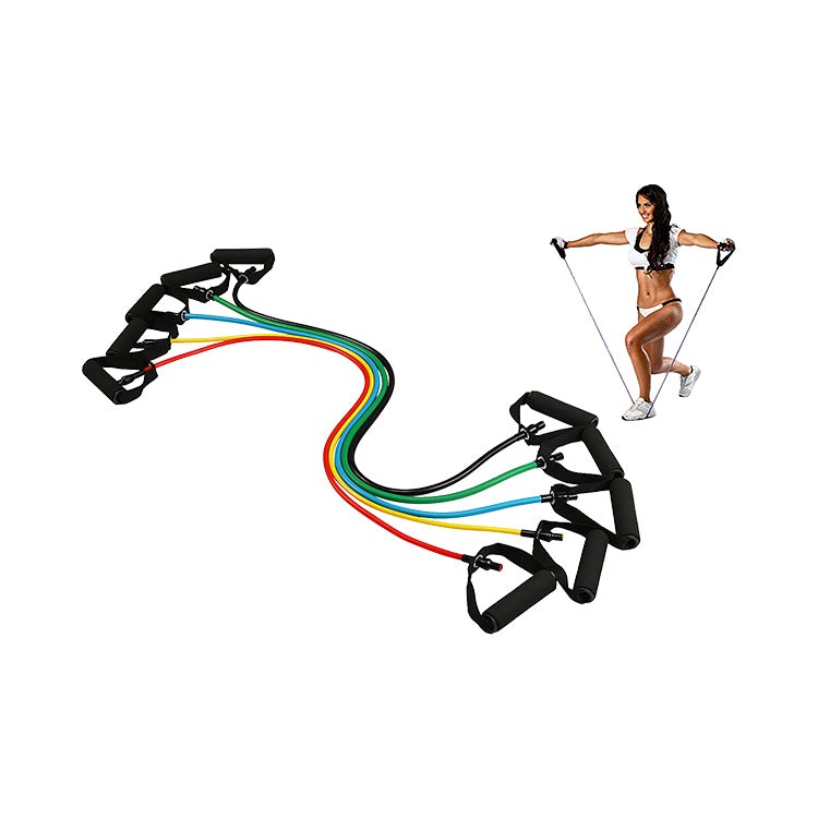 Fitness Indoor Resistance Tube Set